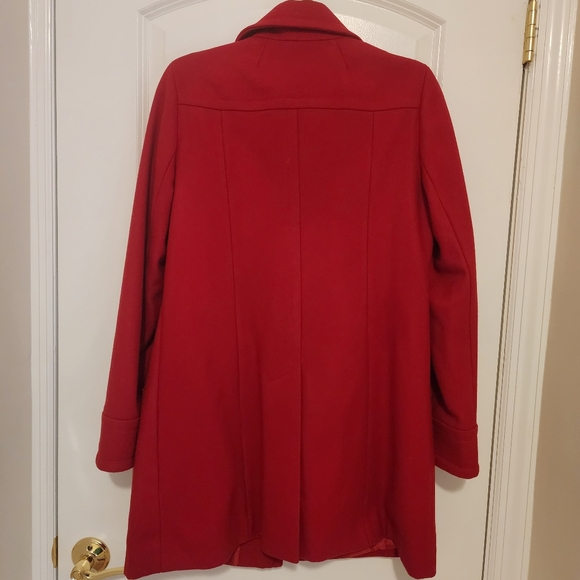 Camaieu Red Button Down Jacket Women - Small to Medium Size - Picture 2 of 6